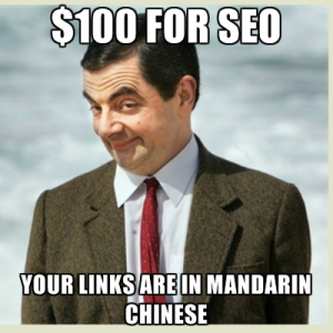 100$ for seo - misconceptions about seo work